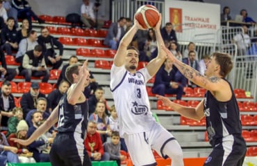 Andrzej Pluta Legia Warszawa – Bakken Bears Aarhus 88:79