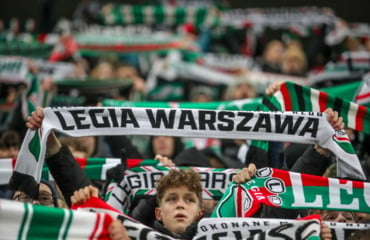 Legia Warszawa - FC Lugano 1:2 kibice Legii