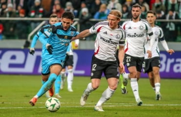 Legia Warszawa - FC Lugano 1:2 Radovan Pankov Jurgen Celhaka